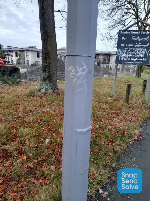 Graffiti, a report photo