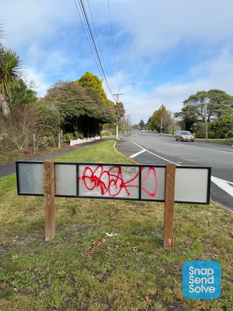 Graffiti — a report photo