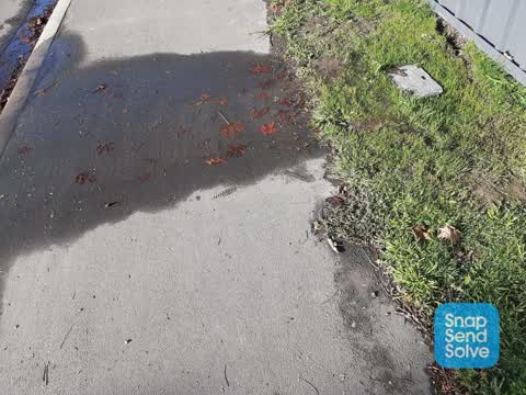 Water Leak, a report photo