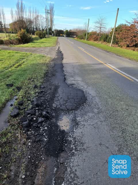 Roading/Streets, a report photo