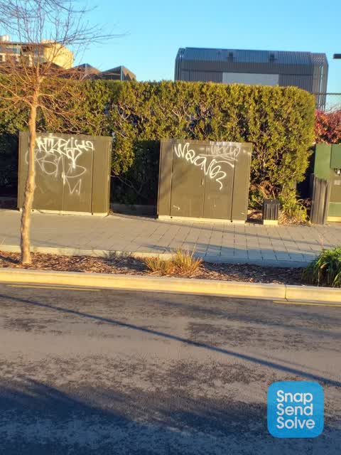 Graffiti — a report photo
