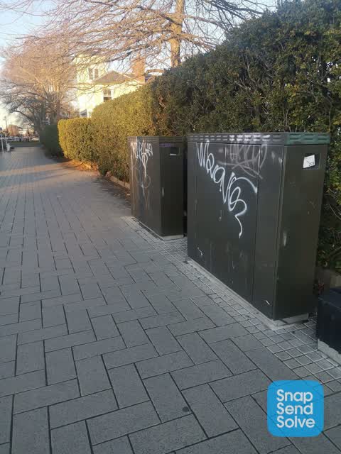 Graffiti, a report photo