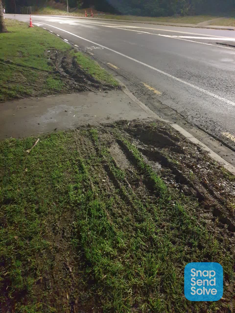 The photograph attached to this parks report