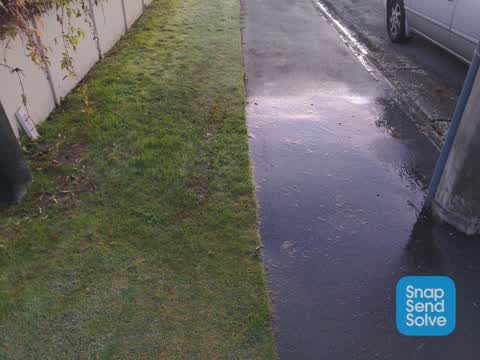 Water Leak, a report photo