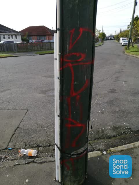 Graffiti — a report photo