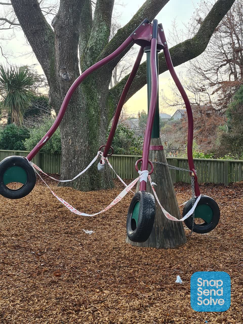 The photograph attached to this parks report