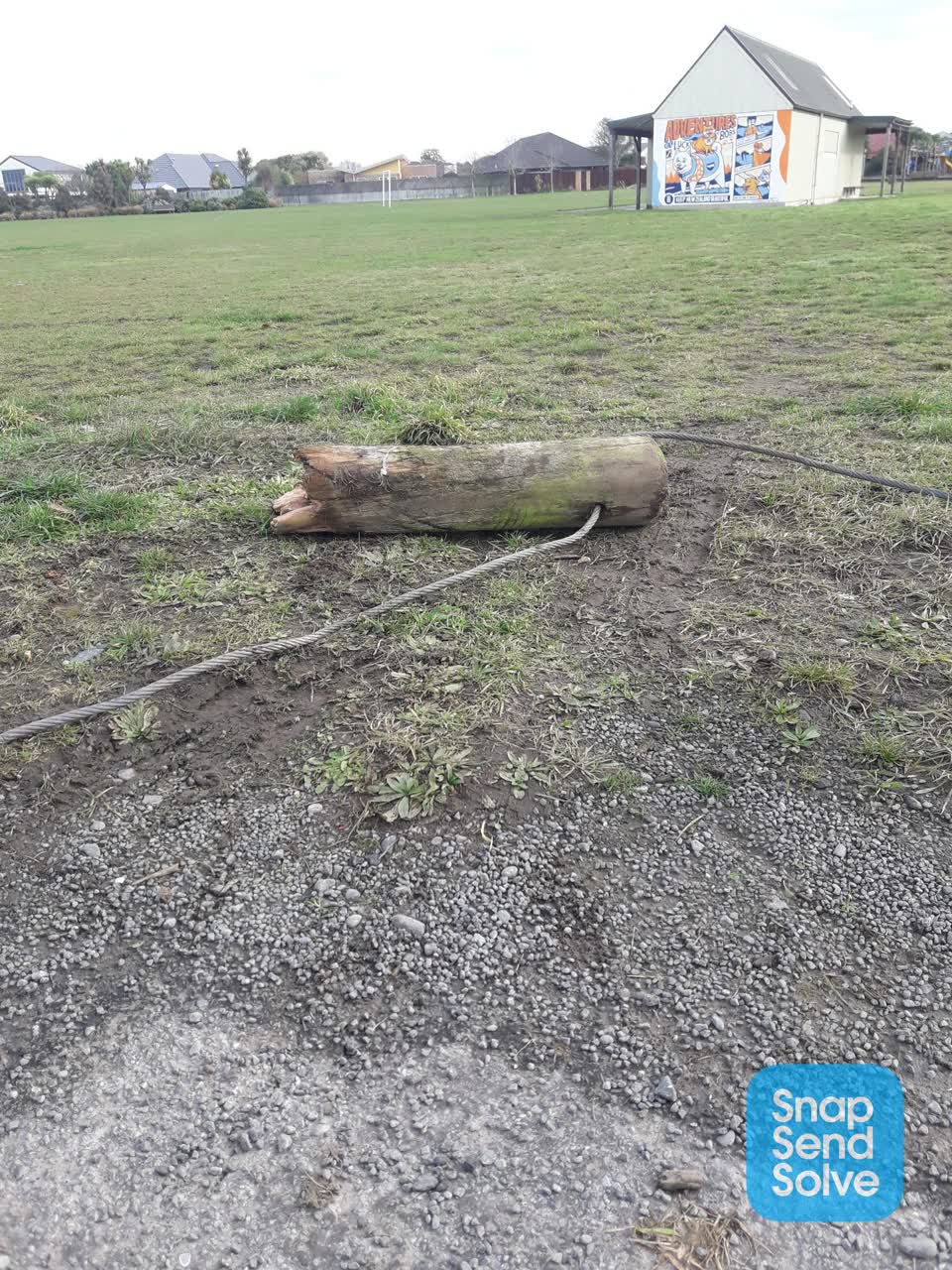 The photograph attached to this parks report