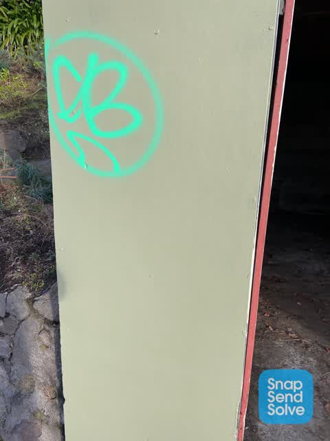 Graffiti, a report photo