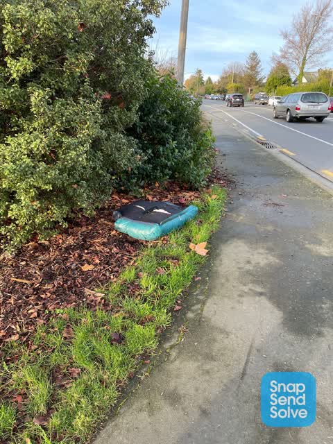 Rubbish/Recycling — a report photo
