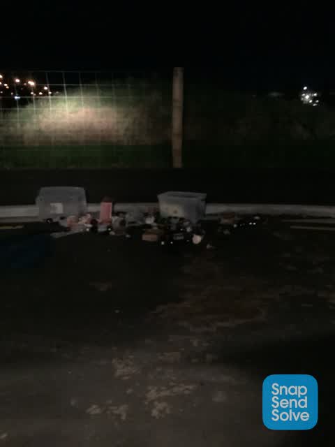 Rubbish/Recycling — a report photo
