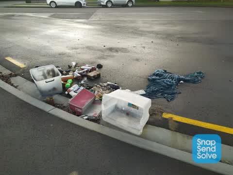 Rubbish/Recycling — a report photo