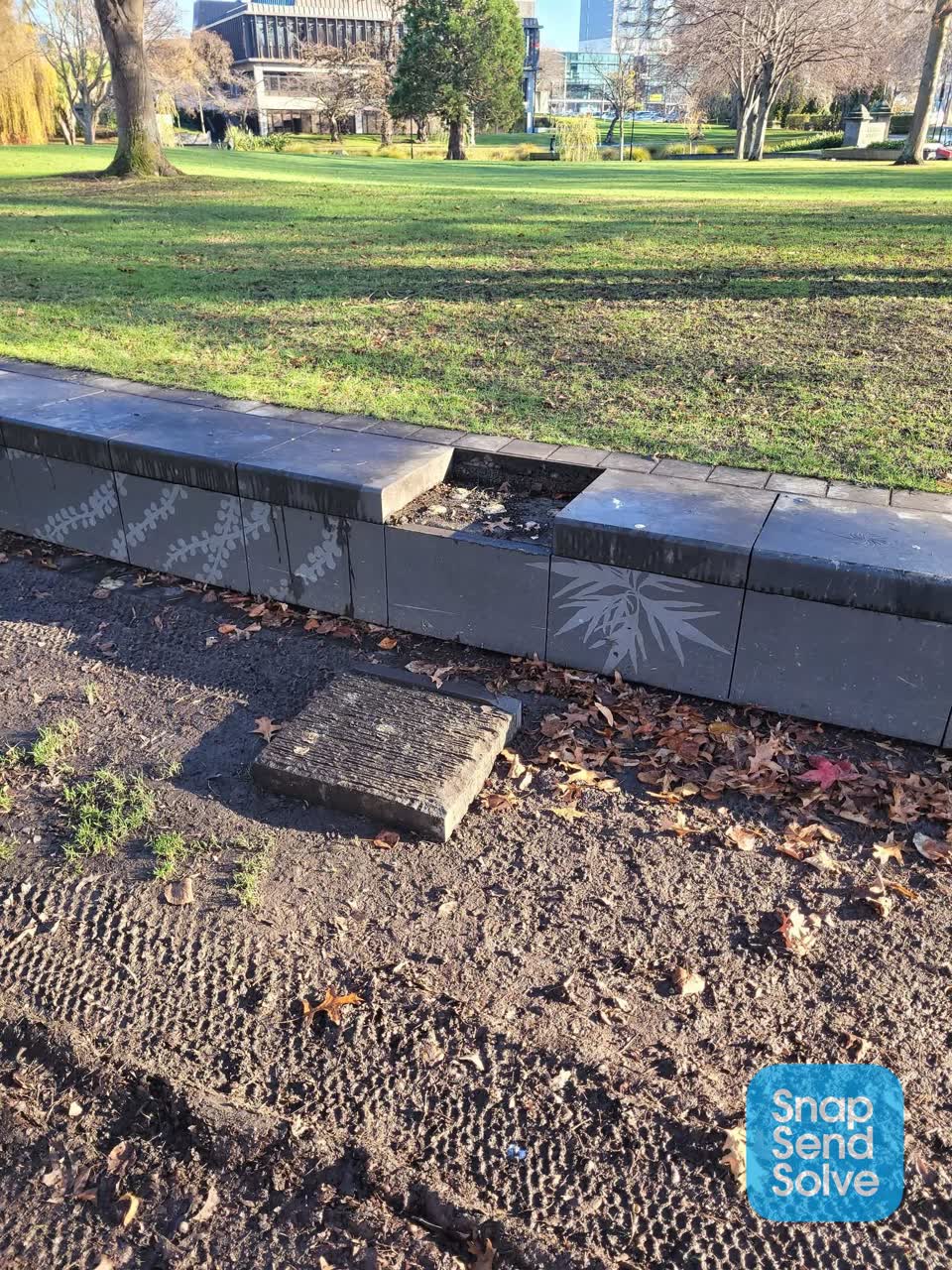 The photograph attached to this parks report