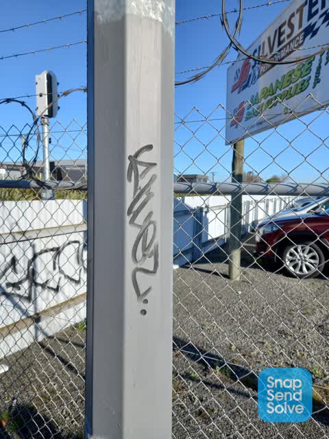 Graffiti, a report photo