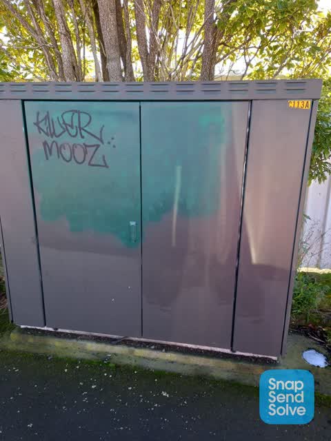 Graffiti, a report photo