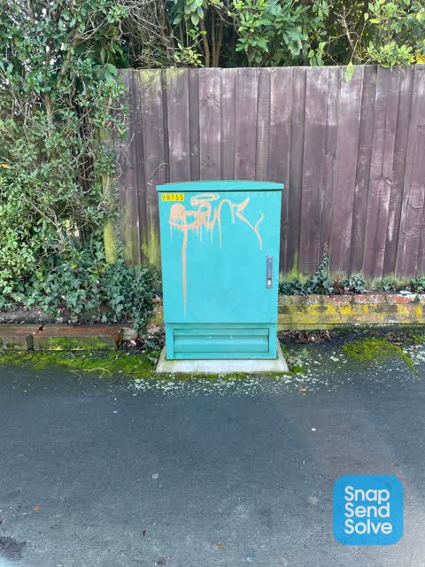 Graffiti, a report photo