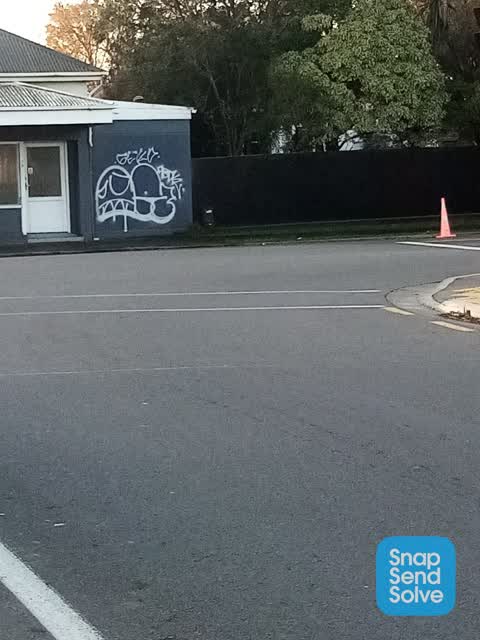 Graffiti, a report photo