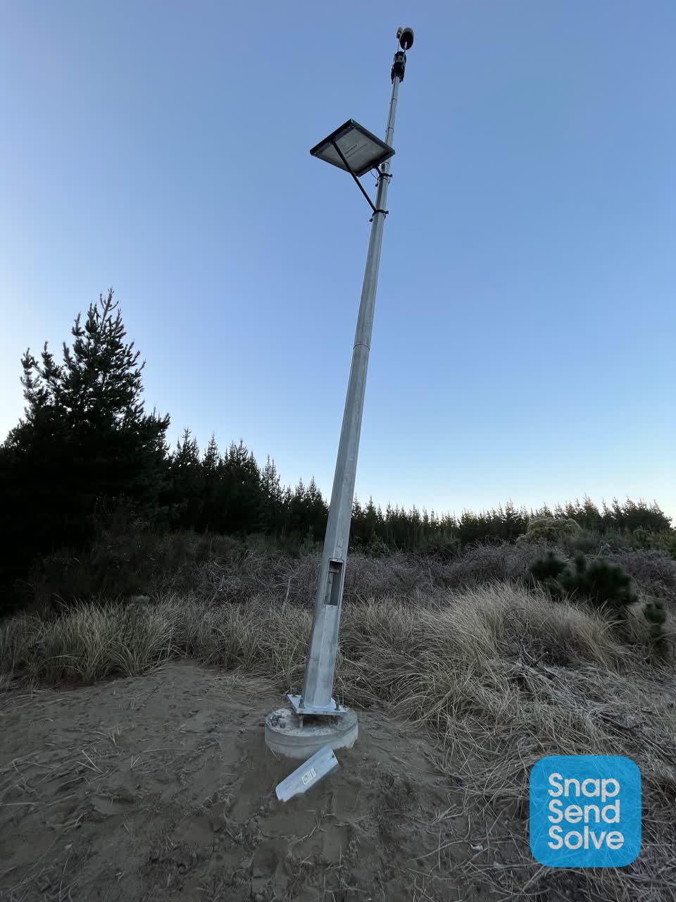 The photograph attached to this parks report