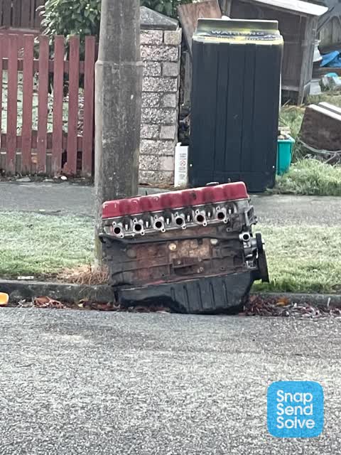 Rubbish/Recycling, a report photo