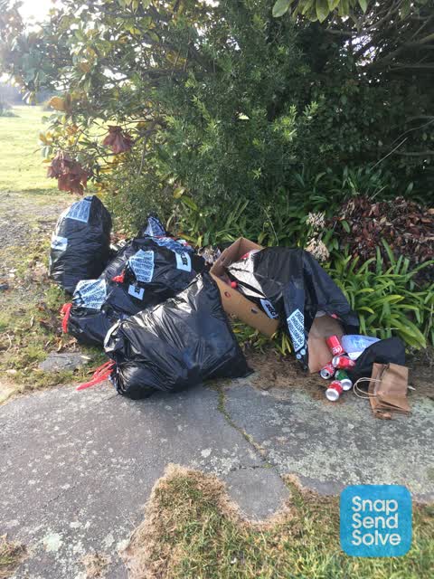 Rubbish/Recycling, a report photo