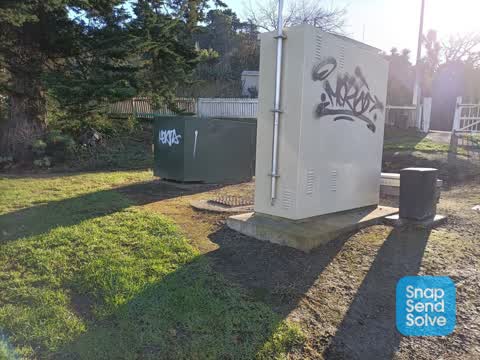 Graffiti, a report photo