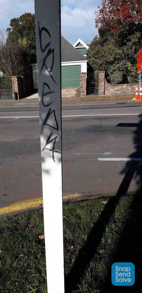 Graffiti — a report photo
