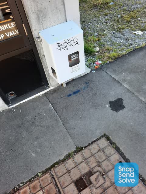 Graffiti, a report photo