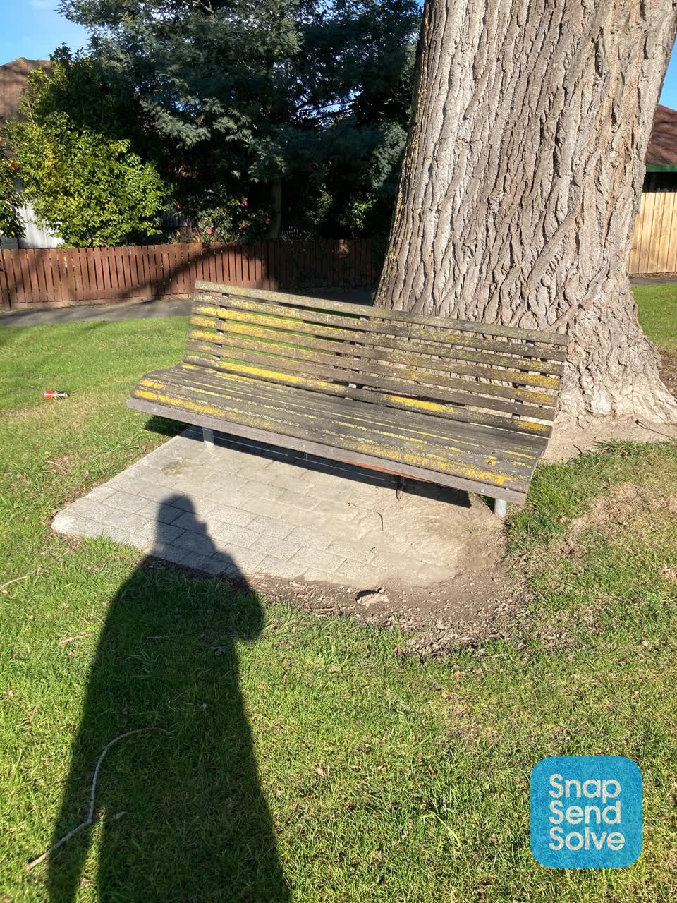 The photograph attached to this parks report