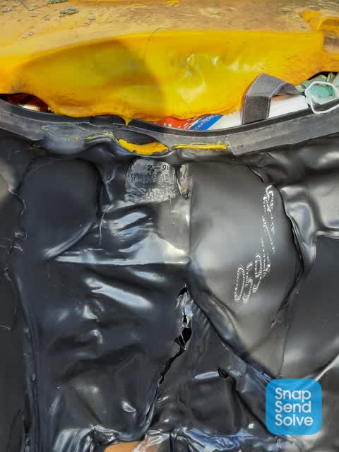 Rubbish/Recycling, a report photo