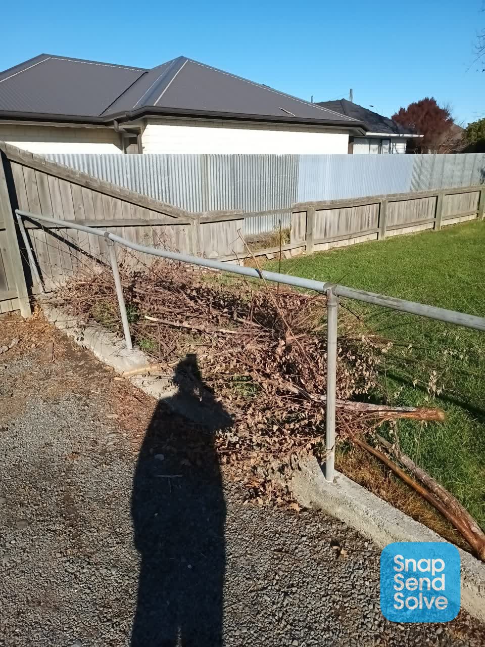The photograph attached to this parks report