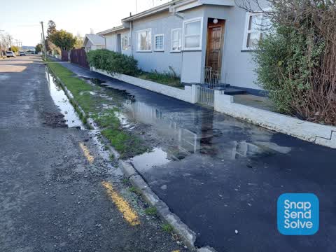 Water Leak, a report photo