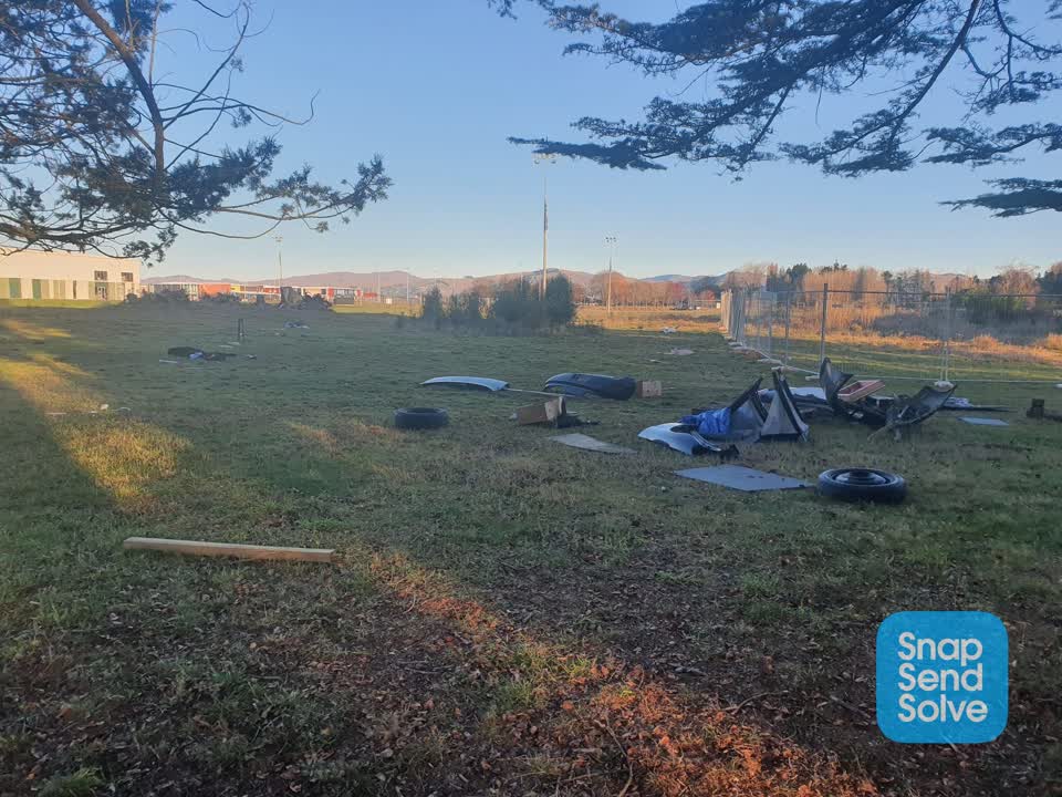 The photograph attached to this parks report