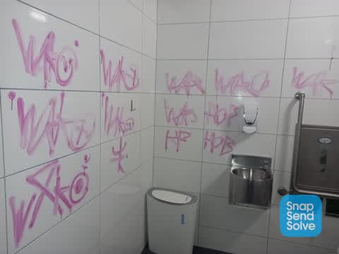 Graffiti, a report photo