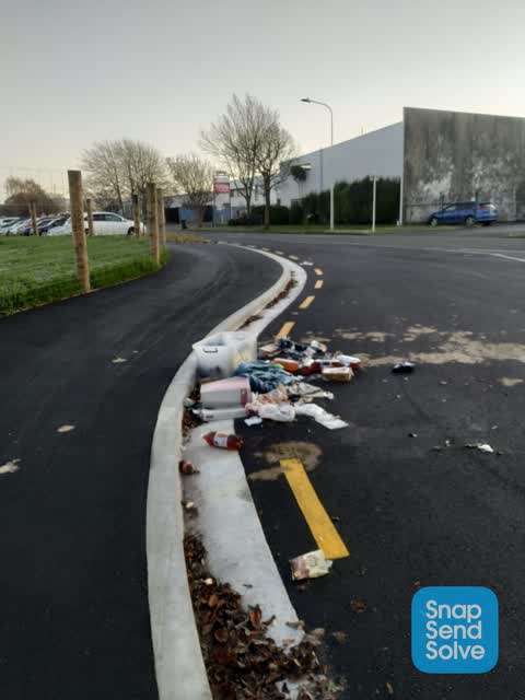 Rubbish/Recycling — a report photo