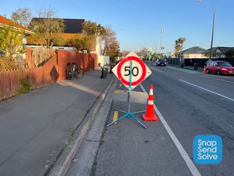 Roading/Streets, a report photo