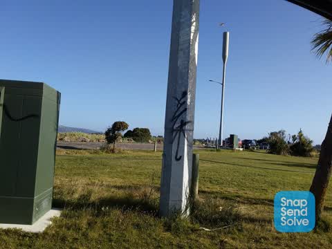 Graffiti, a report photo