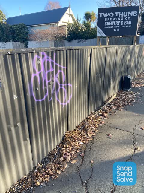 Graffiti, a report photo