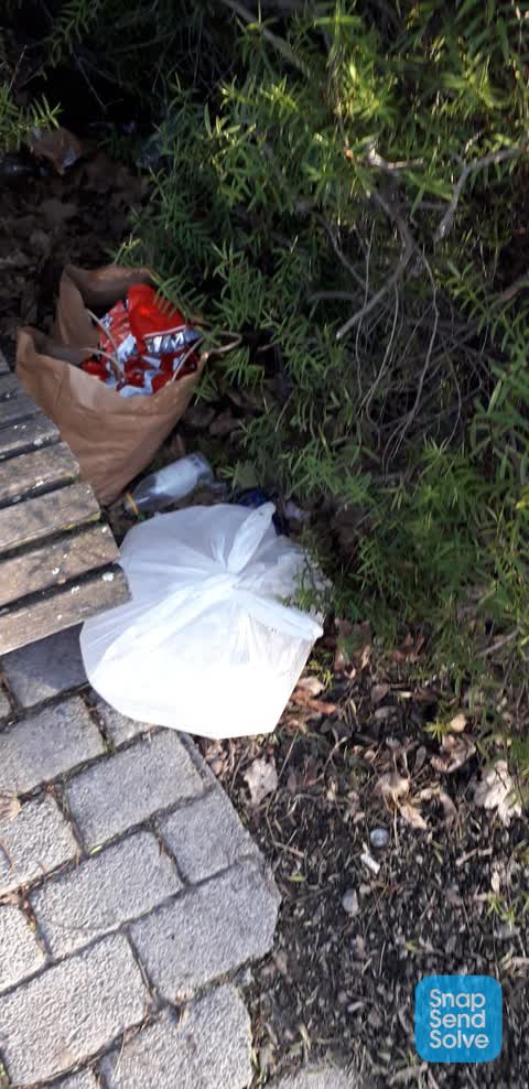 Rubbish/Recycling — a report photo