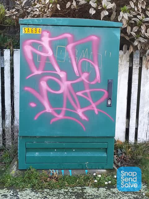 Graffiti, a report photo