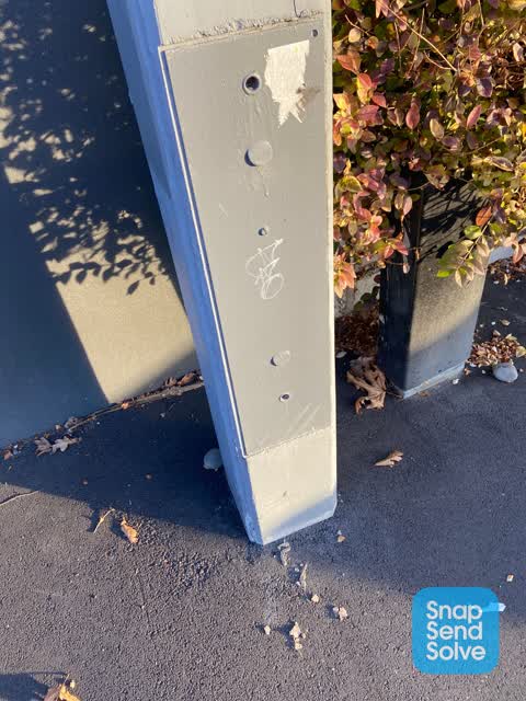 Graffiti, a report photo