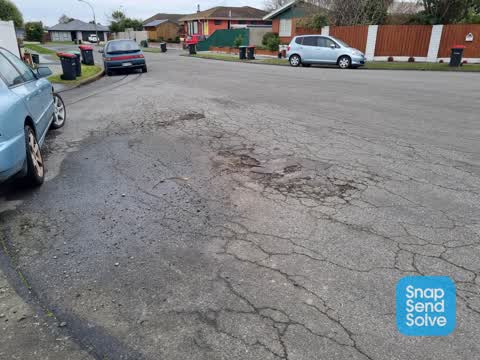 Roading/Streets, a report photo
