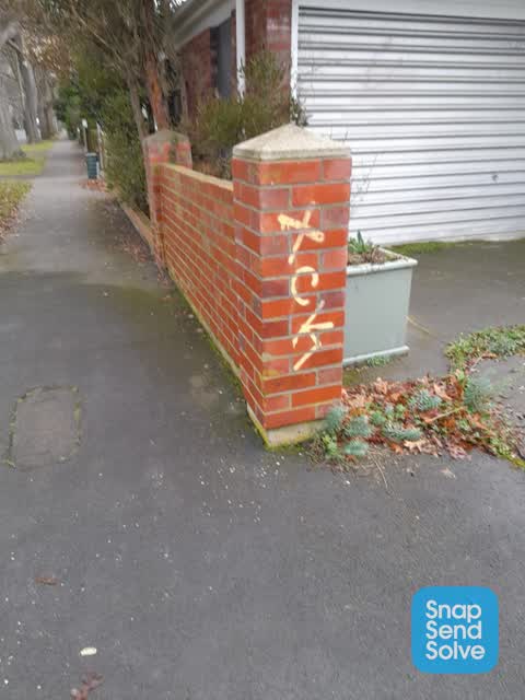 Graffiti, a report photo