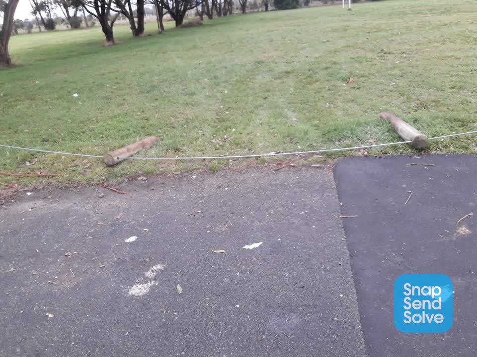 The photograph attached to this parks report