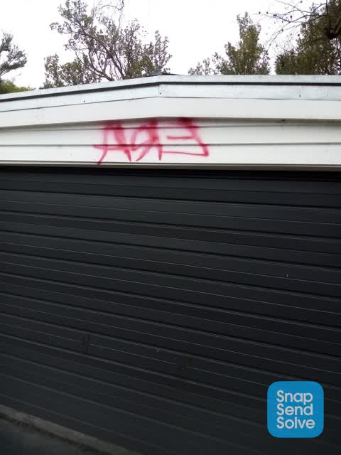 Graffiti, a report photo