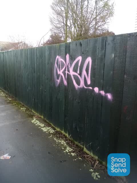 Graffiti, a report photo