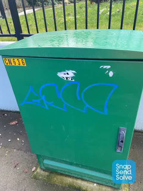 Graffiti, a report photo
