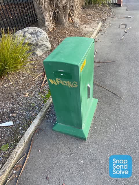 Graffiti, a report photo