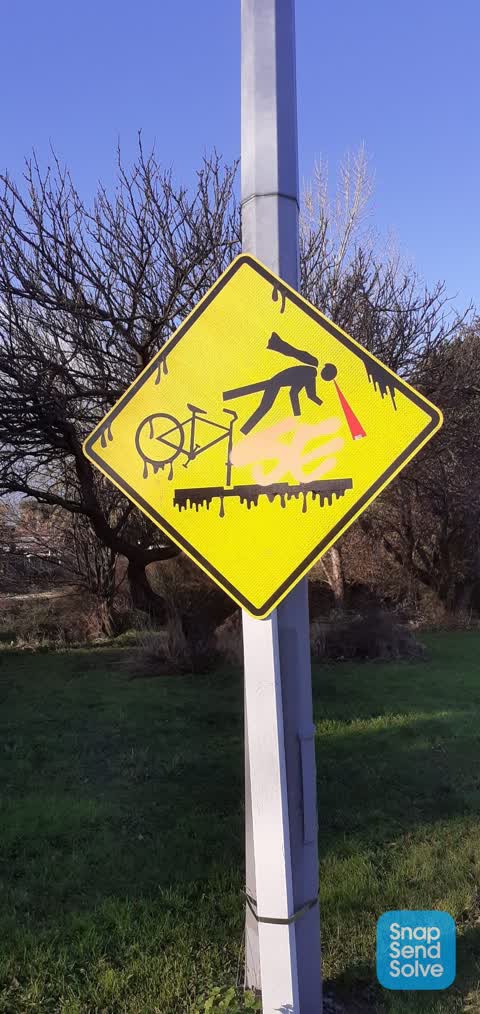 Graffiti, a report photo