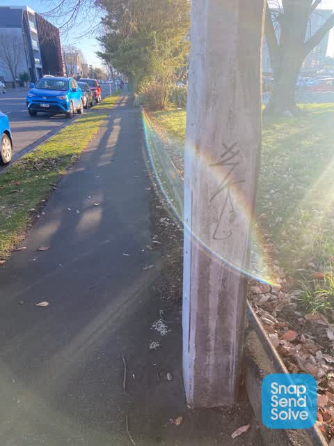 Graffiti, a report photo