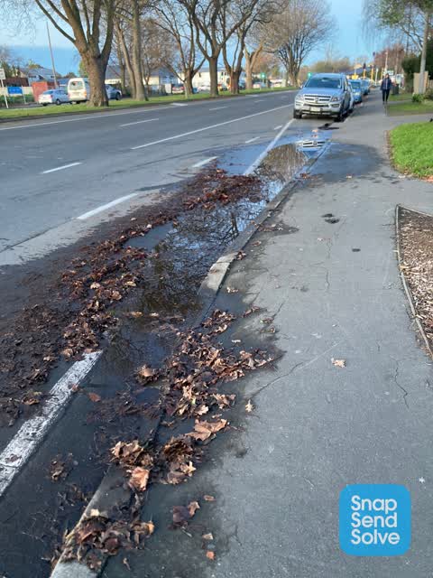 Flooding, a report photo