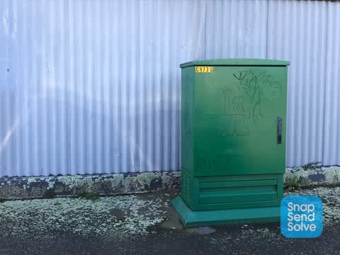 Graffiti, a report photo